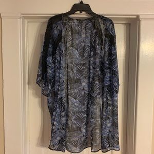 Express blue kimono